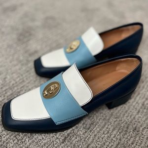 Nomasei Navy Loafers